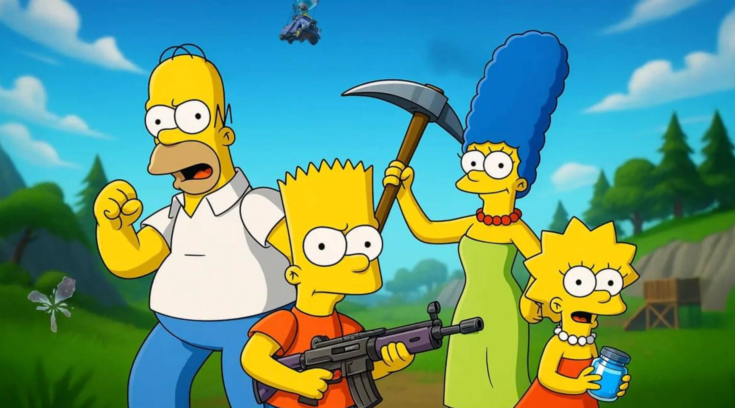 The Simpsons fortnite